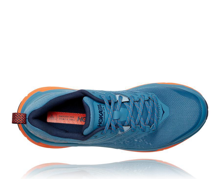 Tenis Hoka One One Trail Hombre Azules - Challenger Atr 6 - XWJK57012